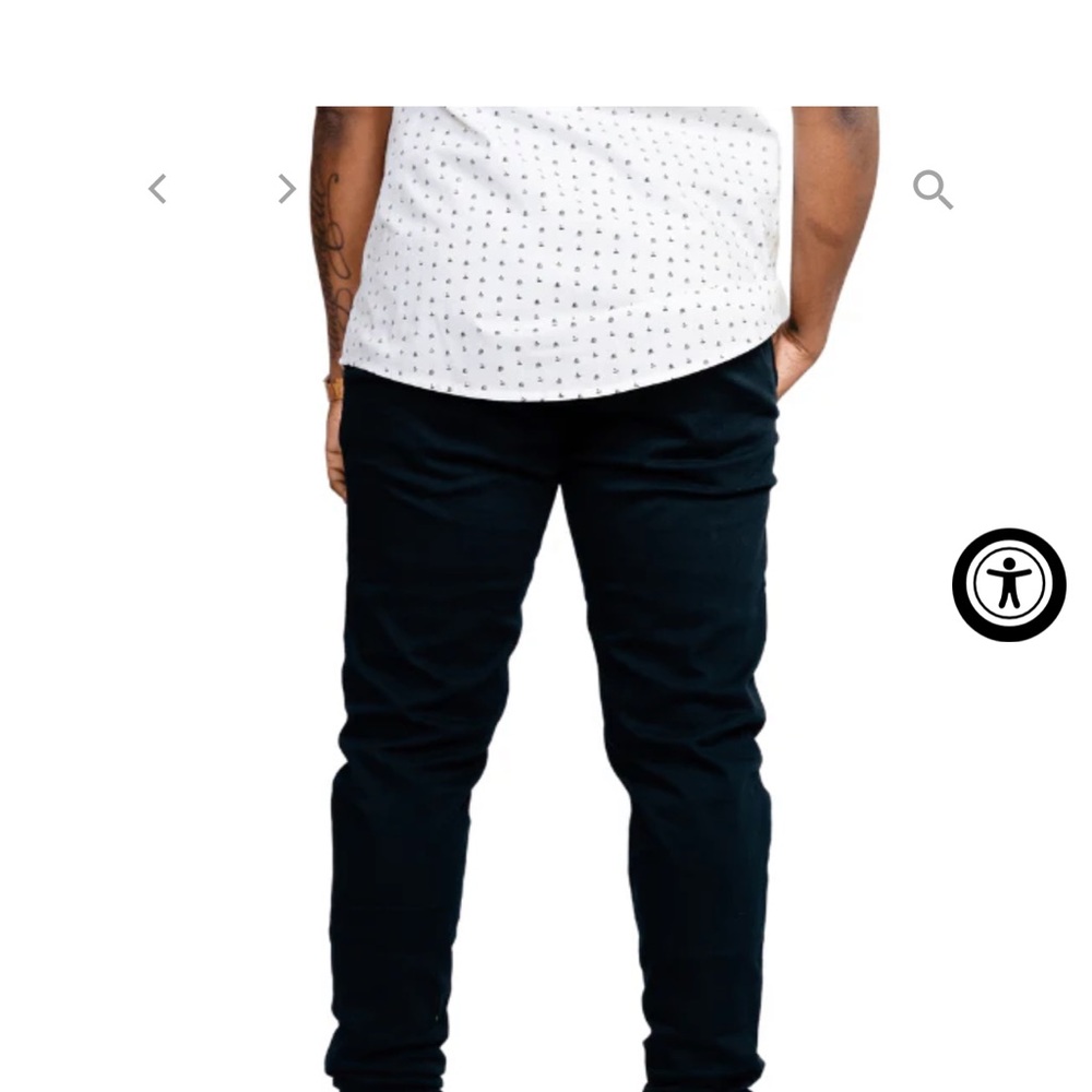 Dapper Boi Navy Slim Chino